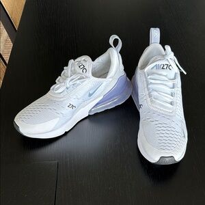 Nike Air 270 Bone White and Blue